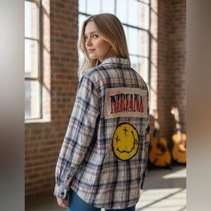 #809 Upscaled Plaid Nirvana Women's Flannel